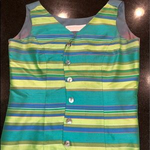 Silk Lined Sleeveless Vest